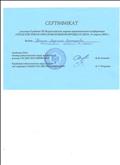 Сертификат  участника Всероссийской  научно-практичкской конференции "ОТСМ-РТВ-ТРИЗ в образовательном процессе ДОО"